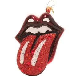 Christopher Radko Cr, Rolling Stones Diamond Anniversary, 1021234, Outlet