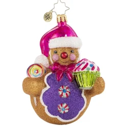 Christopher Radko Cr, Roly-Poly Treat Tester, 1020741, Hot