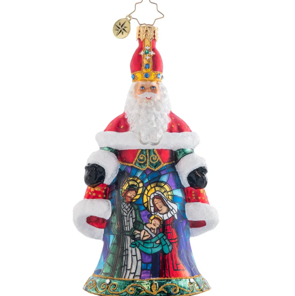 Christopher Radko^Christopher Radko Cr, Sacred Scene Saint Nicholas, 1021511, Radko