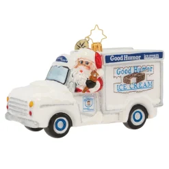 Santas^Christopher Radko Cr, Santa Has Great Taste!, 1020006,