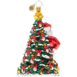 Santas^Christopher Radko Cr, Santa's Favorite Tree, 1020100,