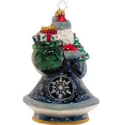 Christopher Radko^Christopher Radko Cr, Santa's Snowy Scene, 1021363, Radko