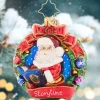 Glass^Christopher Radko Cr, Santa's Story Time Gem, 1021438, Gem