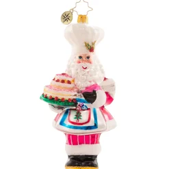 Santas^Christopher Radko Cr, Santa's Tower Of Flour!, 1020795,