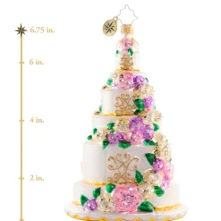 Glass^Christopher Radko Cr, Six-Tier Celebration, 1020789,