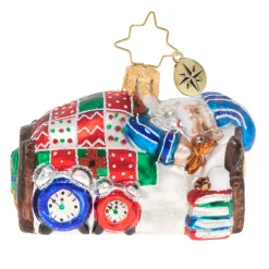 Santas^Christopher Radko Cr, Sleepy Mr. Claus Gem, 1020261,