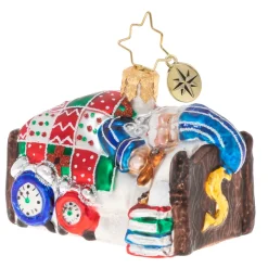 Santas^Christopher Radko Cr, Sleepy Mr. Claus Gem, 1020261,