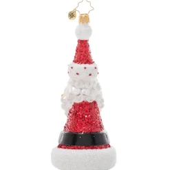 Christopher Radko^Christopher Radko Cr, Spangled Santa, 1021344, Radko