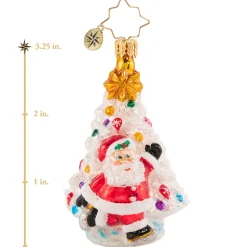 Santas^Christopher Radko Cr, Speedy On Skates Santa, Gem, 1020647,