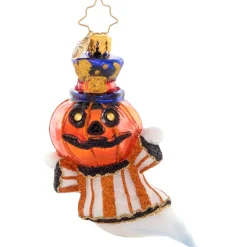 Halloween General^Christopher Radko Cr, Spooky Smiles Jack-O-Lantern, 1021594, Radko