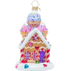 Christopher Radko^Christopher Radko Cr, Sprinkled Sundae Chalet, 1020964,