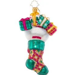 Glass^Christopher Radko Cr, Stocking Stuffer, 1021381, Radko