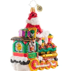 Glass^Christopher Radko Cr, The Fast Track To Christmas!, 1020698,