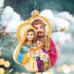 Christopher Radko^Christopher Radko Cr, The Love Of A Family, Holy Family, 1021602, Radko