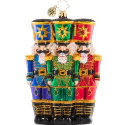 Glass^Christopher Radko Cr, The Nut-Cracking Pack, 1020790,