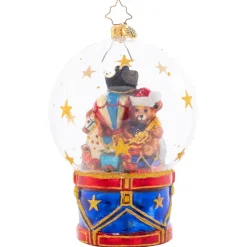 Nutcrackers/Smokers^Christopher Radko Cr, Toyland Treasures Snow Globe, 1021566, Radko