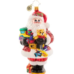 Santas^Christopher Radko Cr, Toys A-Plenty, 1020792,