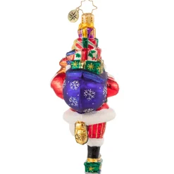 Santas^Christopher Radko Cr, Traversing By Toy Truck, 1020712,