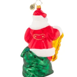 Santas^Christopher Radko Cr, Trimming The Tree, 1020917,