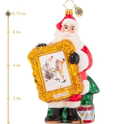 Santas^Christopher Radko Cr, Trimming The Tree, 1020917,