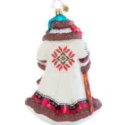 Santas^Christopher Radko Cr, Woodland Magic Santa, 1021124, Radko