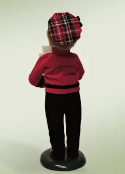 Byers Choice Carolers^Byers Choice Cries Of London, Boy With Christmas Cards, , 4323C