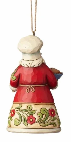 Enesco Culinary Cooking Santa Christmas Ornament New