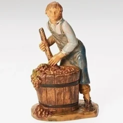 Fontanini Dionysius Boy Pressng Grapes 5", , 57112 Store