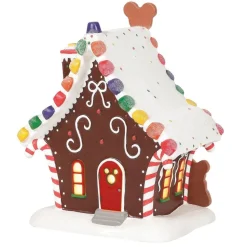 Department 56 Disney, Mickey's Gingerbread House, 6001317, Disney Village Online