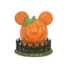Halloween General^Department 56 Disney, Mickey's Town Center Pumpkin, 6007731, Disney Village