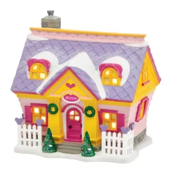 Department 56 Disney, Minnie's House, 4038631, Disney Village Shop