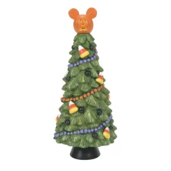 Department 56 Disney, Pumpkin Town Manor Tree, 6009782, Disney Village Discount