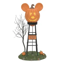 Department 56 Disney, Pumpkintown Water Tower, 6012312, Disney Village New