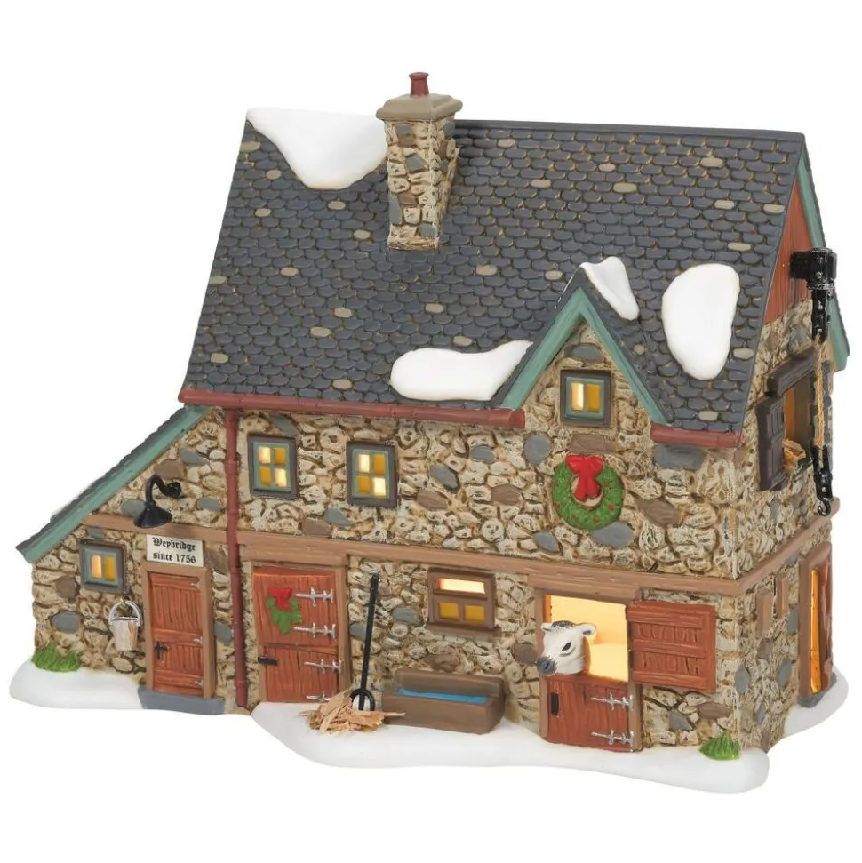 Department 56 Dv, Huffam Fields Farm, 6009743, Dickens Village Cheap