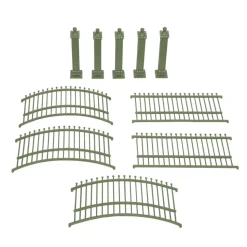 Department 56 Dv, Zoological Gardens Fence St/10, 6011452, Dickens Village Shop