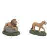 Department 56 Dv, Zoological Gardens Lions St2, 6011454, Dickens Village Fashion