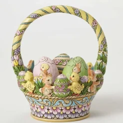 Enesco Easter Basket W/3 Eggs 12Th Annual Best Sale