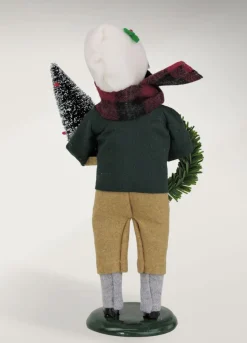 Byers Choice^Byers Choice Evergreen Boy, , 4494