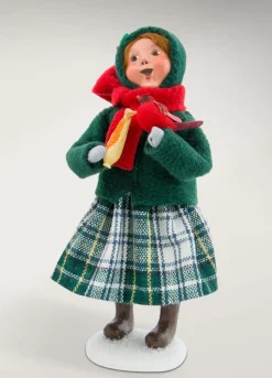Byers Choice Carolers^Byers Choice Family With Cardinals Girl, , 111G