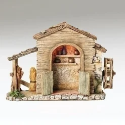 Fontanini Farmhouse With Led Lights, 5", , 55601 Sale