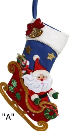 Mark Roberts Festive Santa Stocking Train Or Sleigh Store