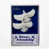 Resin^Kurt S Adler Friendship Dove Ornaments For Personalization, 2-Piece Box Set, C6699, Kurt Adler