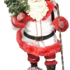 Clothtique/Fabriche Santas^Department 56 From House To House 10.5"