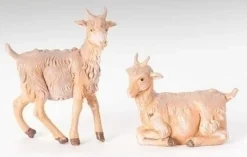 Fontanini Goat Set/2 5", , 54030 Fashion