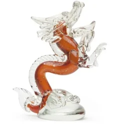 Glass^Dynasty Glass Golden Dragon