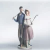 Lladro Golfing Couple Sale