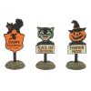 Department 56 Ha, Halloween Signs Set Of 3, 6009820, Halloween Accessories Cheap