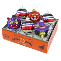 Halloween General^Christopher Radko Halloween 6 Piece Rounds And Figures