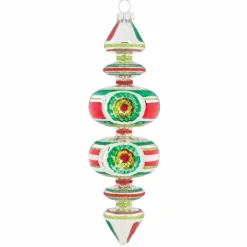 Glass^Christopher Radko Holiday Splendor 7" Shape Ornament, 4027589, Shinnt Brite