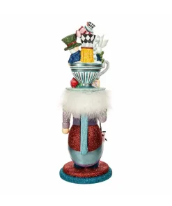 Nutcrackers/Smokers^Kurt S Adler Hollywood Aiw Nutcrackers™ Alice Teacup Hat Nutcracker, Ha0622, Kurt Adler
